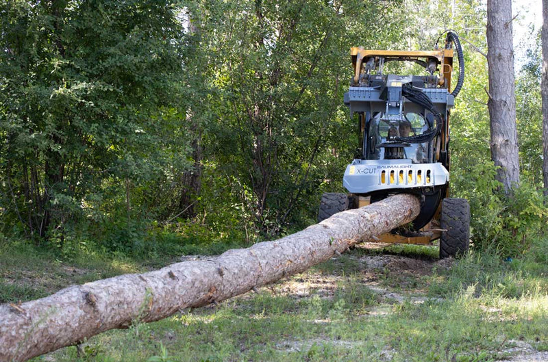 Baumalight LSR724S Grapple Saw – Skid Steer Attachment - Landboss