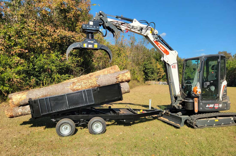Baumalight LXI524G Rotating Log Grapple - Landboss