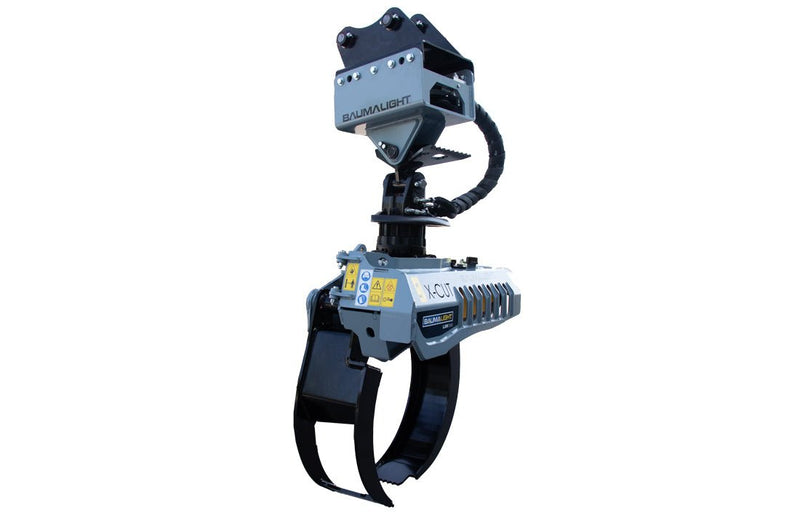 Baumalight LXR724S Grapple Saw – Excavator Attachment - LandBoss Equipment