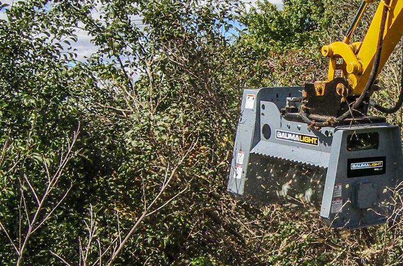 Baumalight MX330‑A450 Fixed Tooth Excavator Mulcher - Landboss