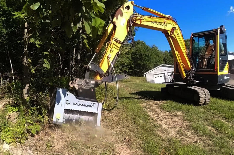 Baumalight MX330‑A450 Fixed Tooth Excavator Mulcher - Landboss