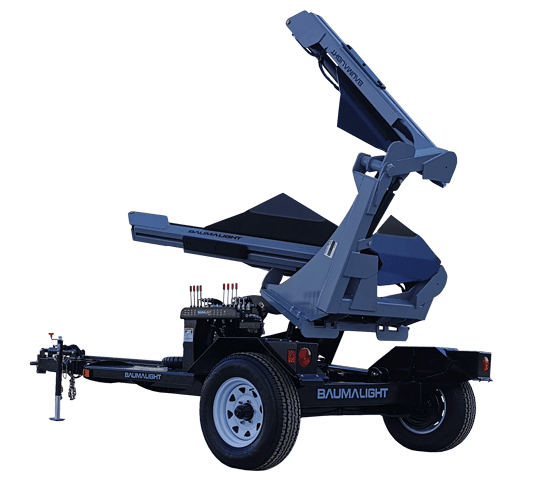 Baumalight TR330 Trailer Mounted Tree Spade - Landboss