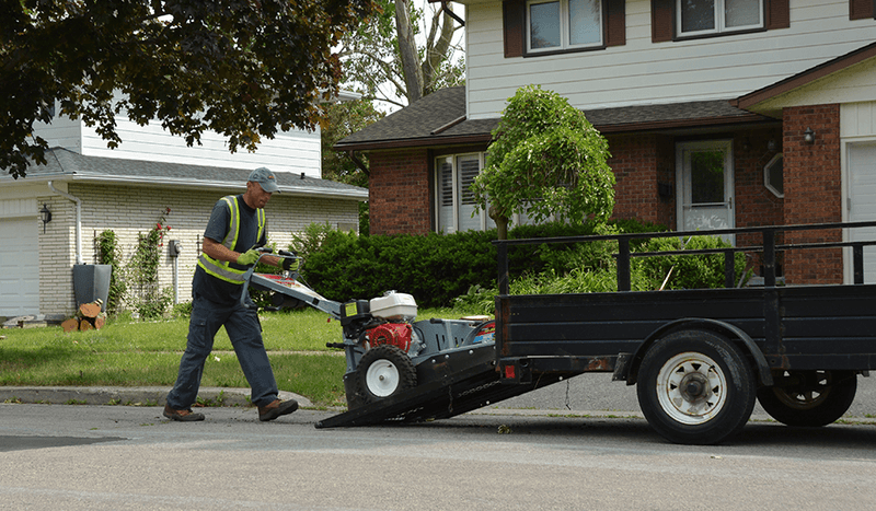 Baumalight WB44 Walk - Behind Stump Grinder - Landboss