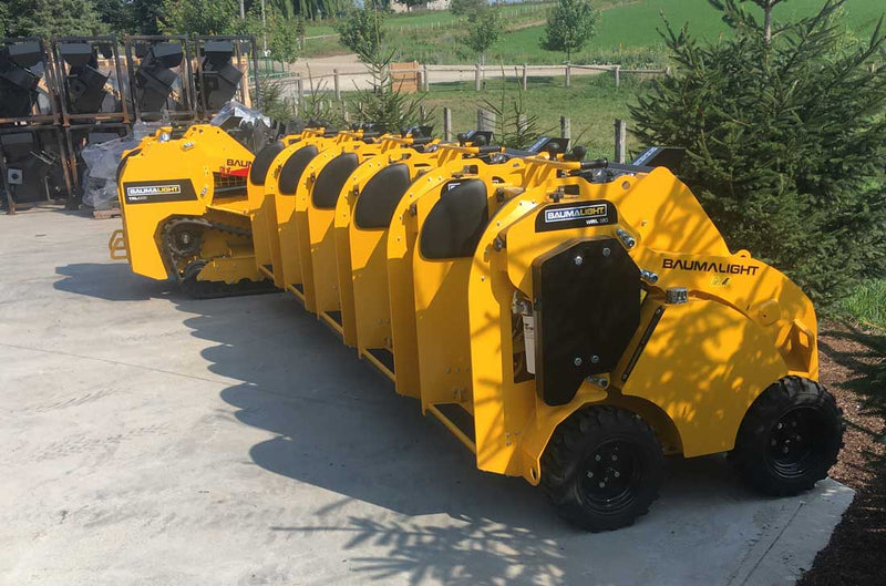 Baumalight WRL58G Wheeled Mini Skidsteer - Landboss
