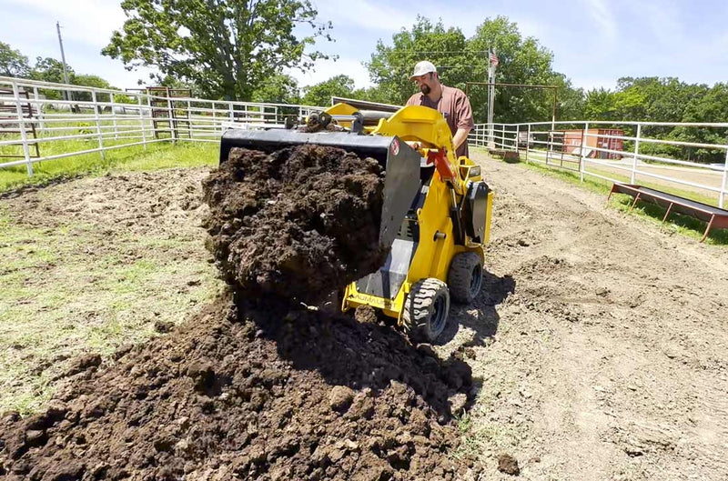 Baumalight WRL58G Wheeled Mini Skidsteer - Landboss