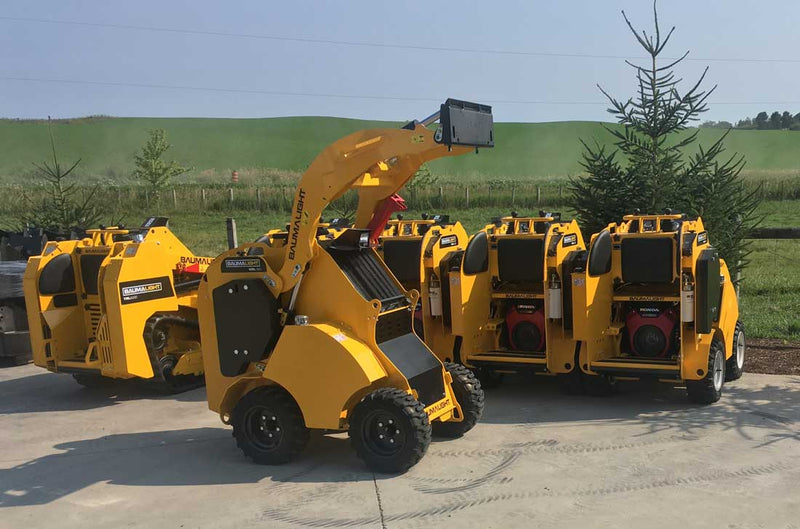 Baumalight WRL58G Wheeled Mini Skidsteer - Landboss