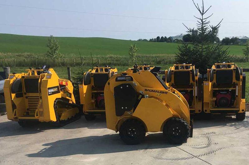 Baumalight WRL58G Wheeled Mini Skidsteer - Landboss
