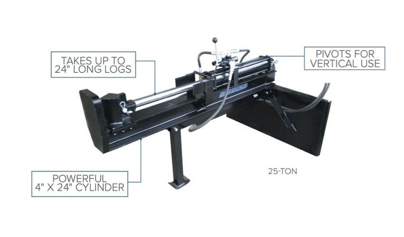 Blue Diamond Attachments 25 Ton Traditional Log Splitter - Landboss
