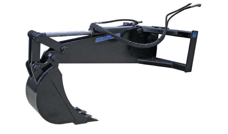 Blue Diamond Attachments Backhoe – Powerful Skid Steer Digging Attachment - Landboss