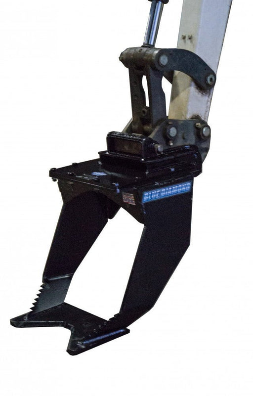Blue Diamond Attachments Excavator Tree Grubber - Landboss