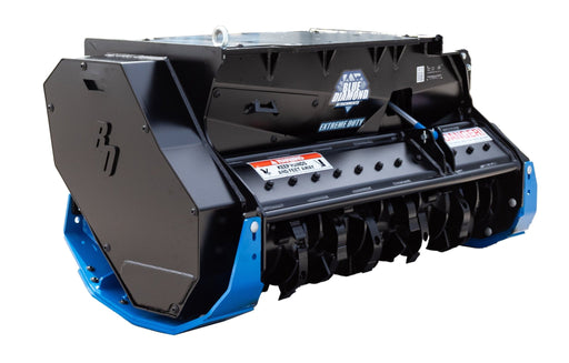 Blue Diamond Attachments Extreme Duty Excavator Drum Mulcher - Landboss