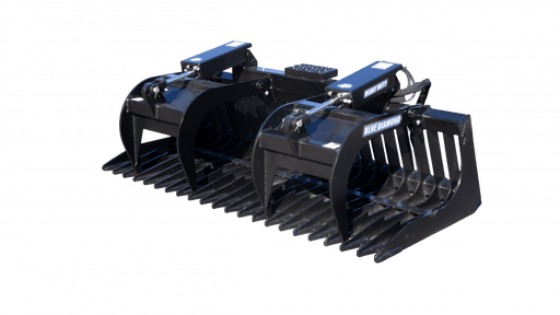 Blue Diamond Attachments Grapple Rock Buckets – Versatile Debris & Rock Handling - Landboss