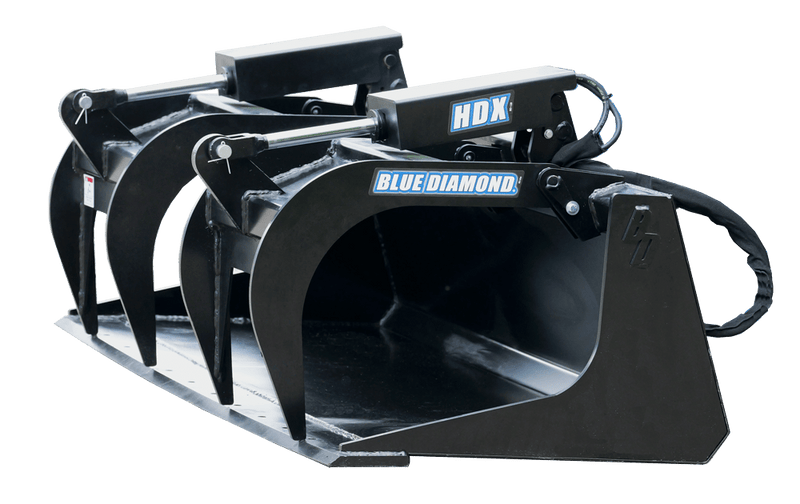 Blue Diamond Attachments HDX Grapple Bucket - Landboss