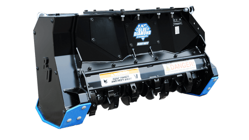 Blue Diamond Attachments Heavy Duty Excavator Drum Mulcher - Landboss