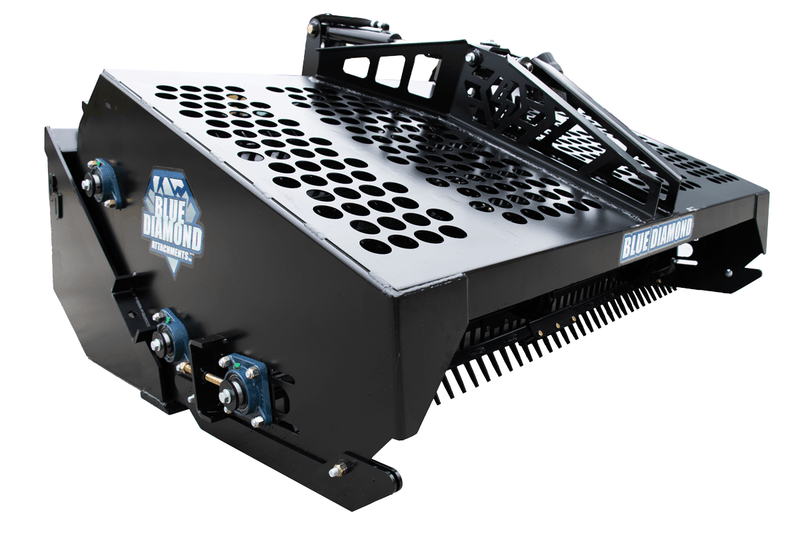 Blue Diamond Attachments Hydraulic Rock Rake - Landboss
