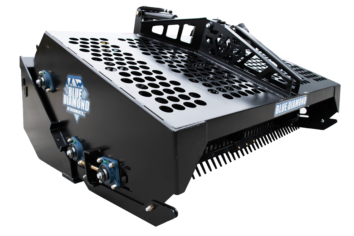 Blue Diamond Attachments Hydraulic Rock Rake 68″ — Landboss