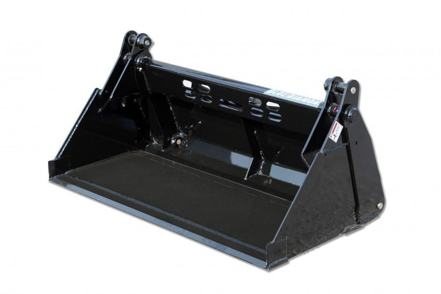 Blue Diamond Mini 4‑in‑1 Skid Steer Bucket Attachment — Landboss