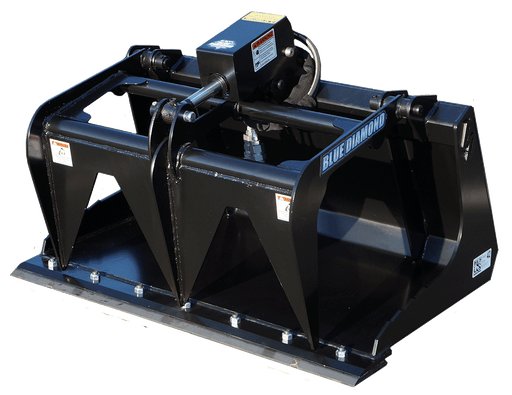 Blue Diamond Attachments Mini Grapple Bucket - Landboss