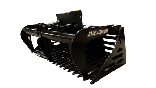 Blue Diamond Attachments Mini Rock Grapple Bucket - Landboss