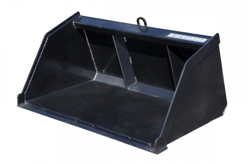 Blue Diamond Attachments Mini Snow & Mulch Bucket - Landboss