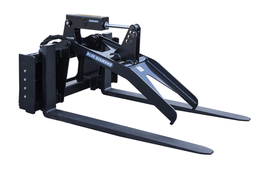 Blue Diamond Attachments Severe Duty Grapple Fork - Landboss