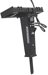 Blue Diamond Attachments Skid Steer Hydraulic Breaker - Landboss