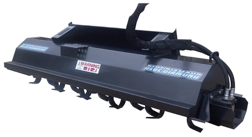 Blue Diamond Attachments Skid Steer Rototiller - Landboss
