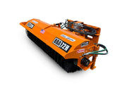 Broce Broom Angle Broom Attachment for Skid Steer - Landboss