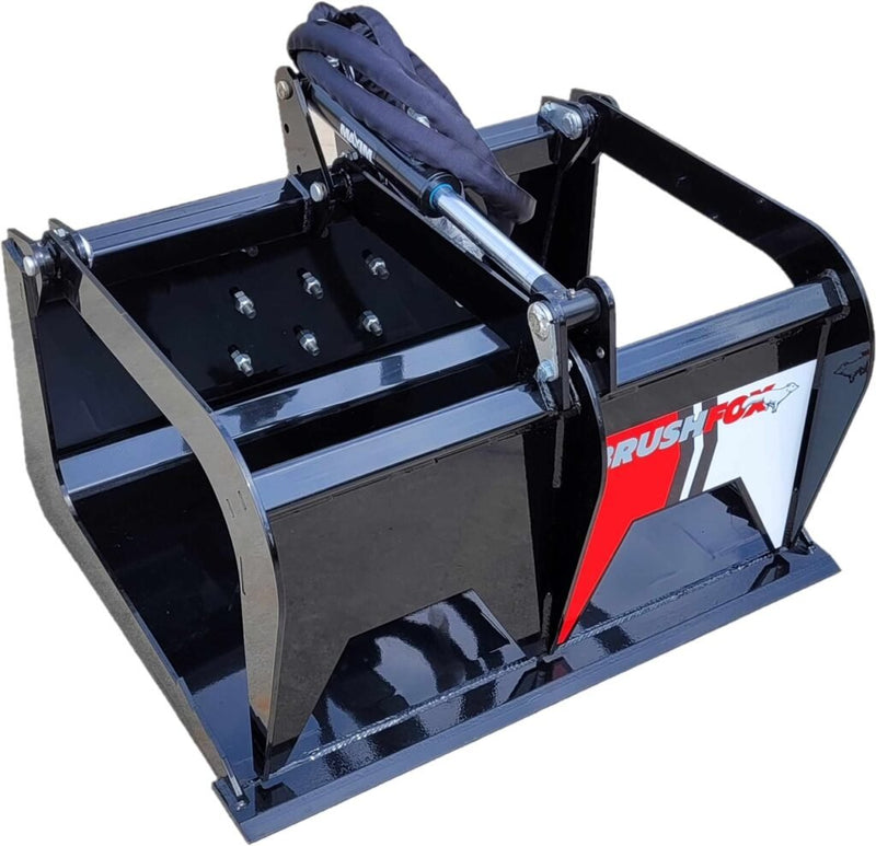 Brushfox Grapple Series Hd - Grapple Bucket SKID STEER ATTACHMENTS - Landboss
