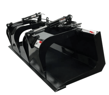 Brushfox Grapple Series Hd - Grapple Bucket SKID STEER ATTACHMENTS - Landboss