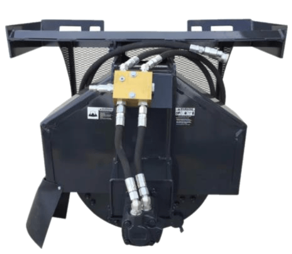 BrushFox Skid Steer Stump Grinders Skid Steer Attachments - Landboss