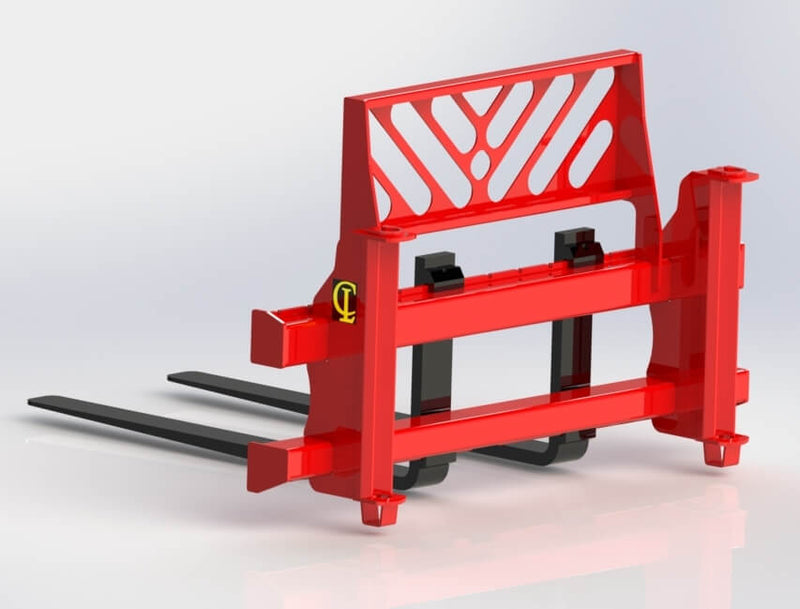 CL Fabrication EX-Pallet Forks for Skid Steer and Tractor Loaders - Landboss