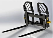 CL Fabrication EX-Pallet Forks for Skid Steer and Tractor Loaders - Landboss