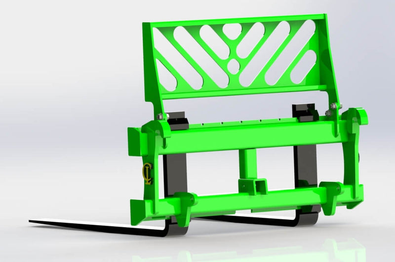 CL Fabrication EX-Pallet Forks for Skid Steer and Tractor Loaders - Landboss
