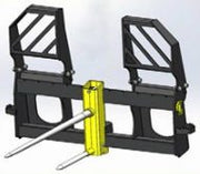 CL Fabrication EX-Pallet Forks for Skid Steer and Tractor Loaders - Landboss