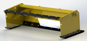CL Fabrication EZ Snow Pusher for Skid Steer - Landboss