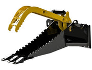 CL Fabrication Skid Steer Stump Bucket - Landboss