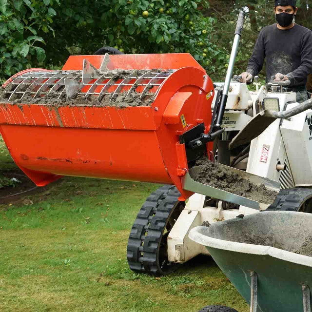 Eterra - Mini Skid Steer Concrete Mixer - 100 Litre Capacity - Landboss