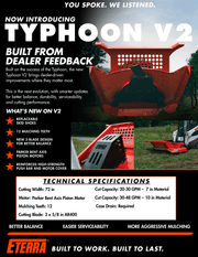 Eterra Typhoon V2 Brush Cutter - LandBoss Equipment