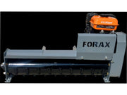 Forax GP36 gas powered mulcher with 36-inch cutter drum and ATV attachment mount.