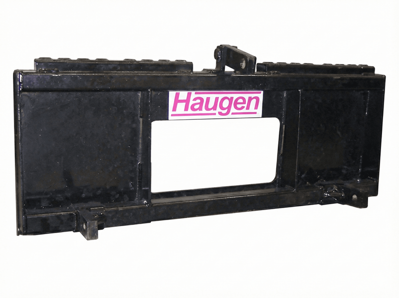 Haugen 3 - Point Adapter for Skid Steer Tractor Implements (Category I & II) - Landboss