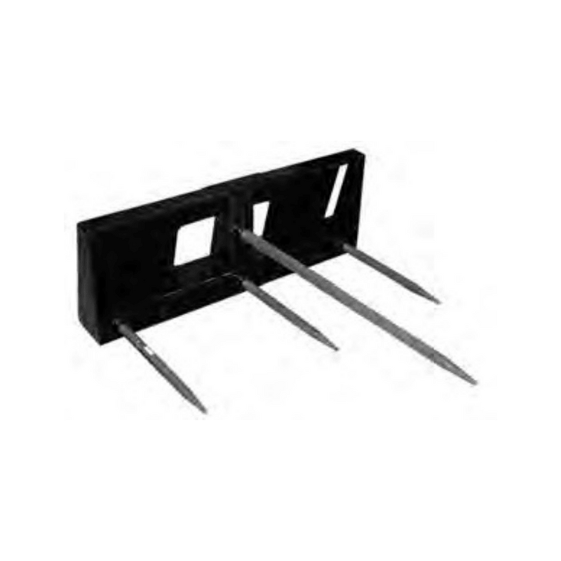 Haugen Attachments Combo Bale Spears - Cold Rolled Tines - Landboss