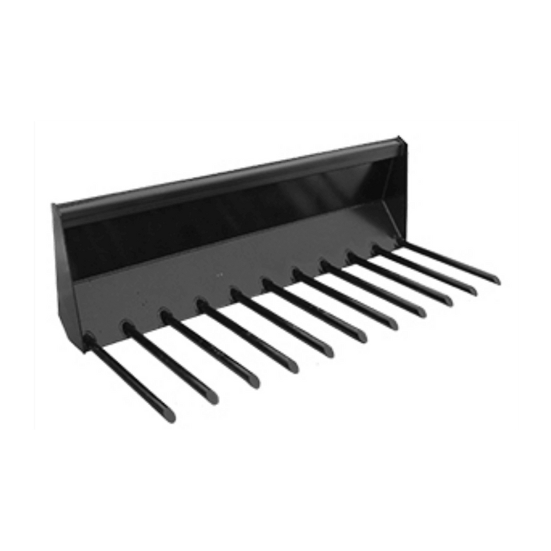 Haugen Attachments Utility/Manure Fork - For Skid - Steers - Landboss