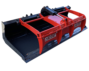 Haugen Bucket Grapple for Skid Steers - Landboss