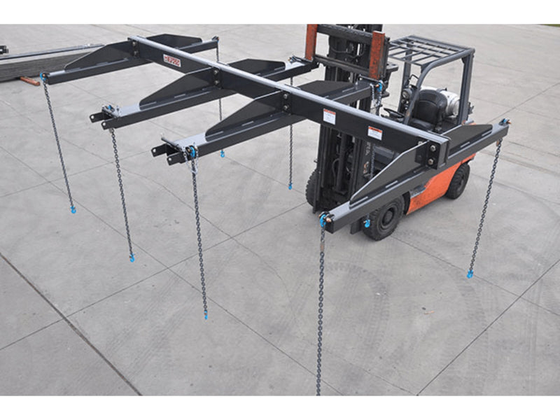 Haugen Forklift Mesh Handler - Landboss