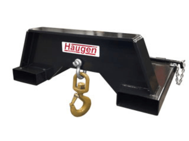 Haugen High Capacity Swivel Hook for Large Forklifts and Wheel Loaders