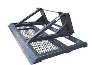 Haugen Land Plane with Mesh for Skid Steers - Landboss