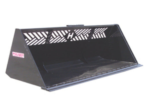 Haugen Medium Skid Steer Snow Bucket Heavy-Duty Attachment