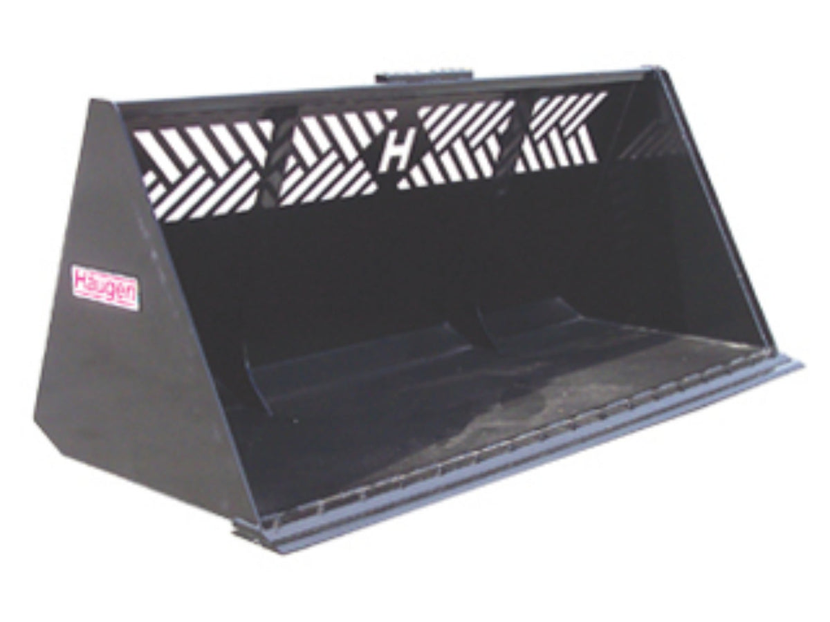 Haugen Attachments Mega Snow Bucket - For Skid-Steers — Landboss