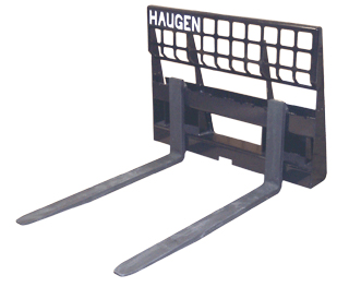 Haugen Pallet Forks for Skid Steers - Landboss